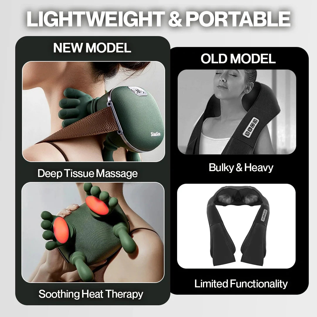SiaaSoo™ Smart Neck Massager for Pain Relief & Relaxation